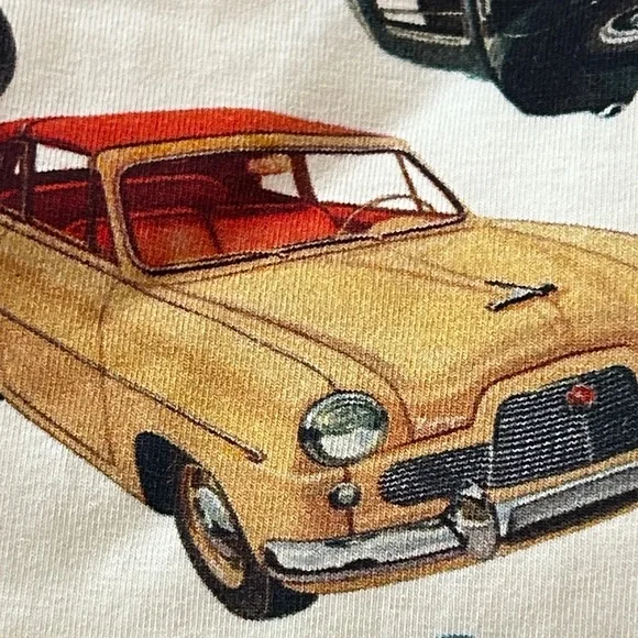 Rock 🎸 🪨 Your Kids Classic Car 🚗 Print Long Sleeve Tee - Picture 8 of 14